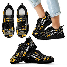 Load image into Gallery viewer, Colorful Pride Flag Boston Bruins Sneakers