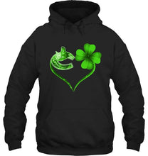 Load image into Gallery viewer, Vancouver Canucks irish saint patrick clover love t shirt