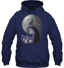 Load image into Gallery viewer, Darth vader nightmare before christmas star wars jack skellington fan shirt