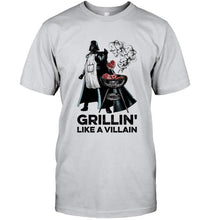 Load image into Gallery viewer, Darth Vader Grillin like a villain shirt
