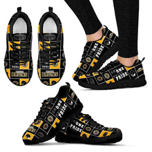 Load image into Gallery viewer, Colorful Pride Flag Boston Bruins Sneakers
