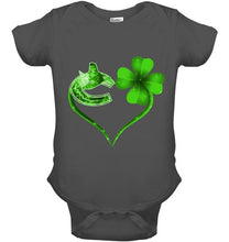 Load image into Gallery viewer, Vancouver Canucks irish saint patrick clover love t shirt