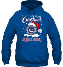 Load image into Gallery viewer, This is my christmas Vancouver Canucks pajama shirt t shirt