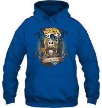 Load image into Gallery viewer, Jacksonville Jaguars Jack Skellington shirt