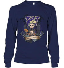 Load image into Gallery viewer, Washington Huskies Jack Skellington shirt