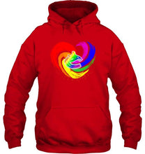 Load image into Gallery viewer, Vancouver Canucks lgbt tornado heart shirt