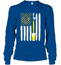 Load image into Gallery viewer, Vancouver Canucks Beer american flag shirt