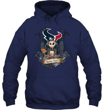 Load image into Gallery viewer, Houston Texans Jack Skellington shirt