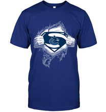 Load image into Gallery viewer, Vancouver Canucks Superman Ripped shirt