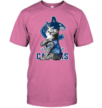 Load image into Gallery viewer, Vancouver Canucks tattoo cat funny fan t shirt