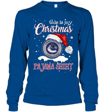 Load image into Gallery viewer, This is my christmas Vancouver Canucks pajama shirt t shirt
