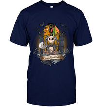 Load image into Gallery viewer, Chicago Blackhawks Jack Skellington shirt