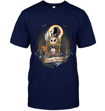 Load image into Gallery viewer, Washington Redskins Jack Skellington shirt