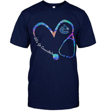 Load image into Gallery viewer, Let's go Vancouver Canucks dyed nurse scope love shirt