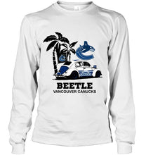 Load image into Gallery viewer, Beetle Vancouver Canucks on beach shirt