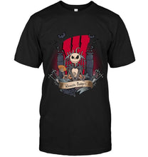 Load image into Gallery viewer, Wisconsin Badgers Jack Skellington shirt