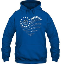 Load image into Gallery viewer, Vancouver Canucks glitter heart shirt