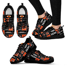 Load image into Gallery viewer, Colorful Pride Flag Cincinnati Bengals?Sneakers