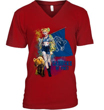 Load image into Gallery viewer, Vancouver Canucks of prey harley quinn fan t shirt