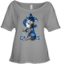 Load image into Gallery viewer, Vancouver Canucks tattoo cat funny fan t shirt
