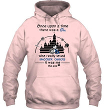 Load image into Gallery viewer, Once upon a time there was girl really loved Vancouver Canucks it was me mickey disney castle shirt