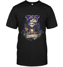 Load image into Gallery viewer, Washington Huskies Jack Skellington shirt