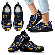 Load image into Gallery viewer, Colorful Pride Flag Nashville Predators Sneakers