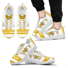 Load image into Gallery viewer, WEST VIRGINIA MOUNTAINEERS SNEAKERS