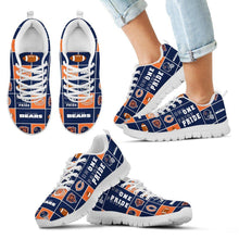 Load image into Gallery viewer, Colorful Pride Flag Chicago Bears Sneakers