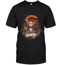 Load image into Gallery viewer, Chicago Bears Jack Skellington shirt