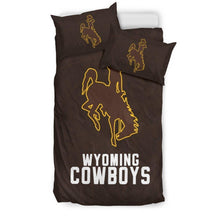 Load image into Gallery viewer, WYOMING COWBOYS BEDDING SET