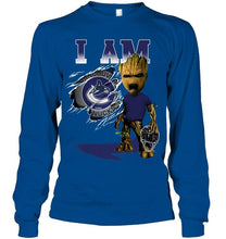 Load image into Gallery viewer, I am Vancouver Canucks groot shirt
