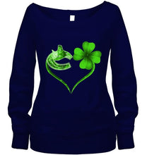 Load image into Gallery viewer, Vancouver Canucks irish saint patrick clover love t shirt