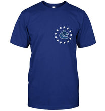 Load image into Gallery viewer, Vancouver Canucks american star flag shirt