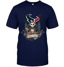 Load image into Gallery viewer, Houston Texans Jack Skellington shirt