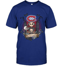 Load image into Gallery viewer, Montreal Canadiens Jack Skellington shirt