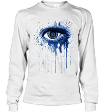 Load image into Gallery viewer, Vancouver Canucks eye paint drop art style t shirt