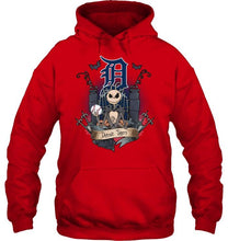 Load image into Gallery viewer, Detroit Tigers Jack Skellington shirt