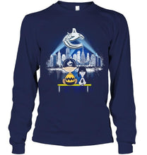 Load image into Gallery viewer, snoopy watch Vancouver Canucks city shirt