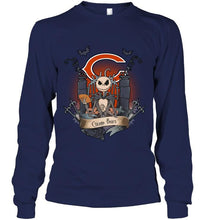 Load image into Gallery viewer, Chicago Bears Jack Skellington shirt