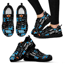 Load image into Gallery viewer, Colorful Pride Flag Carolina Panthers Sneakers
