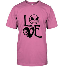 Load image into Gallery viewer, Love Jack Skellington Sally shirt