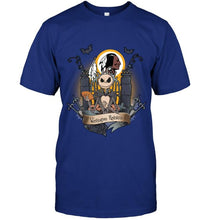Load image into Gallery viewer, Washington Redskins Jack Skellington shirt