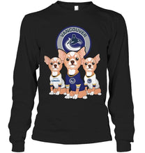 Load image into Gallery viewer, Vancouver Canucks Chihuahuas fan shirt