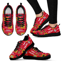 Load image into Gallery viewer, Colorful Pride Flag Chicago Blackhawks Sneakers