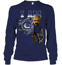 Load image into Gallery viewer, I am Vancouver Canucks groot shirt