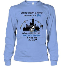 Load image into Gallery viewer, Once upon a time there was girl really loved Vancouver Canucks it was me mickey disney castle shirt