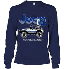 Load image into Gallery viewer, Vancouver Canucks jeep shirt