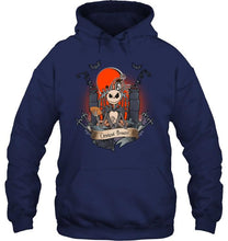 Load image into Gallery viewer, Cleveland Browns Jack Skellington shirt