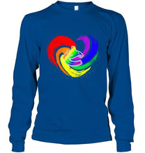 Load image into Gallery viewer, Vancouver Canucks lgbt tornado heart shirt